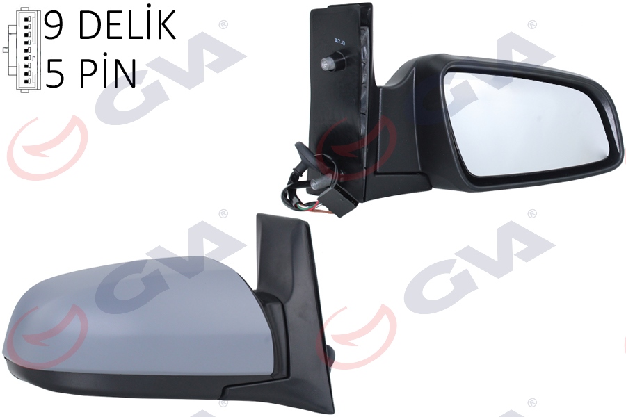 SPJ.E3186 Ayna Elektrikli Astarli Sağ Zafira 05>
