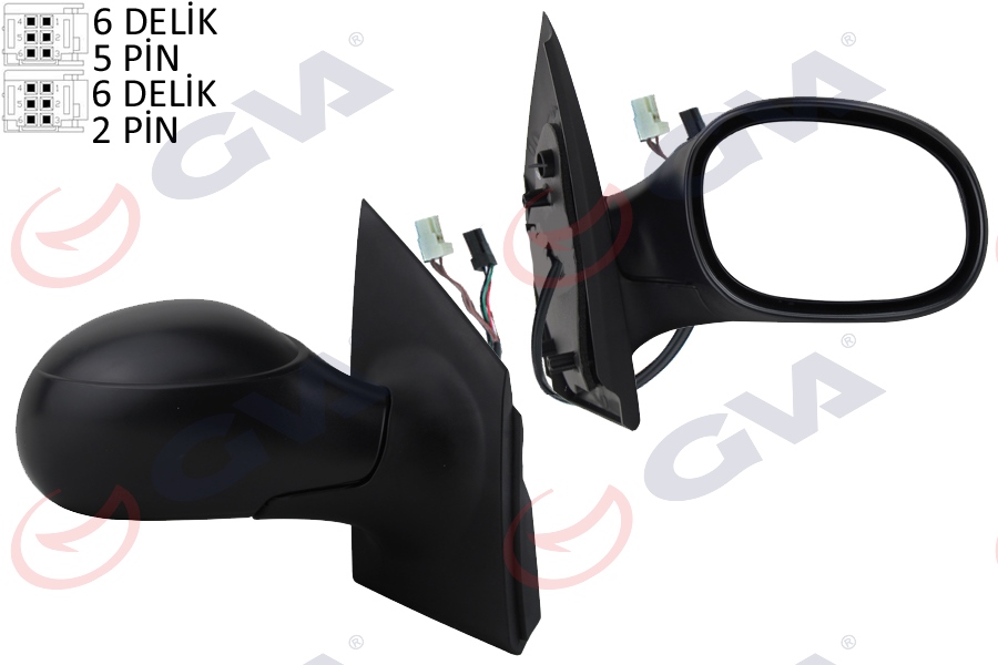 SPJ.E2130 Ayna Elektrikli Sensörlü Sağ Citroen C2 03>