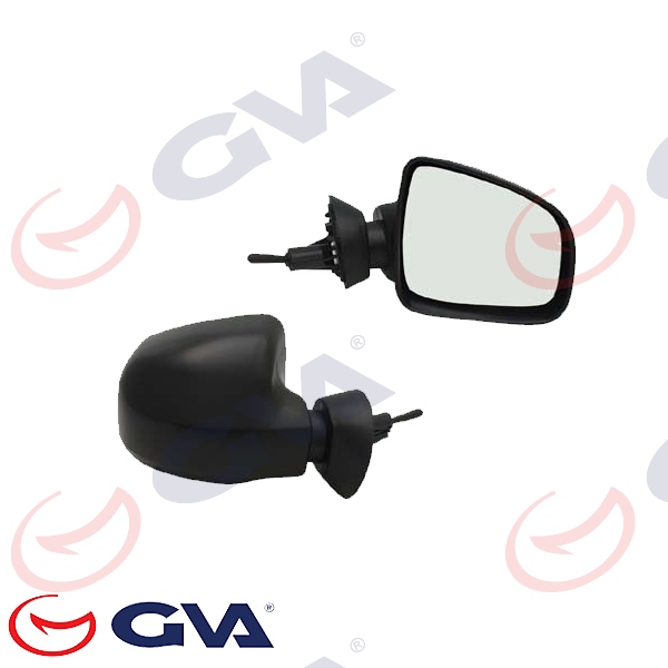 GVA 1019140 Diş Dikiz Aynasi Sağ Logan Sw-Mcv 08> Mekanik Konveks Vm-6801r