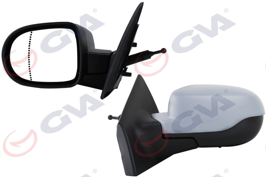 GVA 1014181 Diş Dikiz Aynasi Sol Clio Iii 09> Clio Iii Mekanik Astarli Asferik Vm-6135pal Vm-6135pal