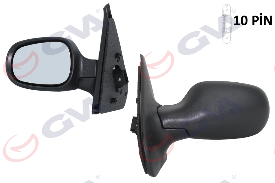 GVA 1014131 Diş Dikiz Aynasi Sol Symbol 00> Elektrikli Asferik 3 Fiş Vm-136ehal