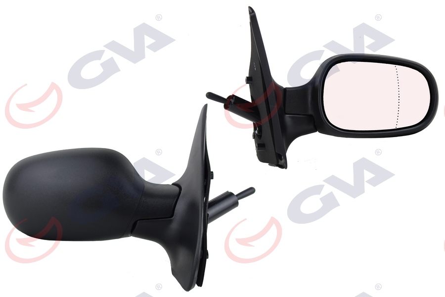 GVA 1014110 Diş Dikiz Aynasi Sağ Symbol 98> Mekanik Konveks Vm-135r