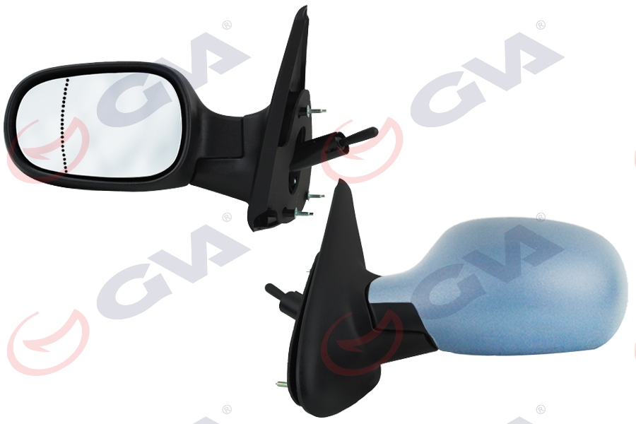 6137219 Dis Dikiz Aynasi Sol Mekanik Asferik Astarli Renault Megane I 1999-2002