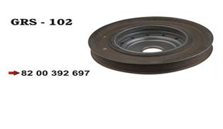 GROSSE 102 Krank Kasnaği Clio Ii 98> Clio Iii 05> Kangoo 01> Megane Ii 02> Scenic Ii 03> Logan 06> 1.4 1.5dci 1.6 5pk