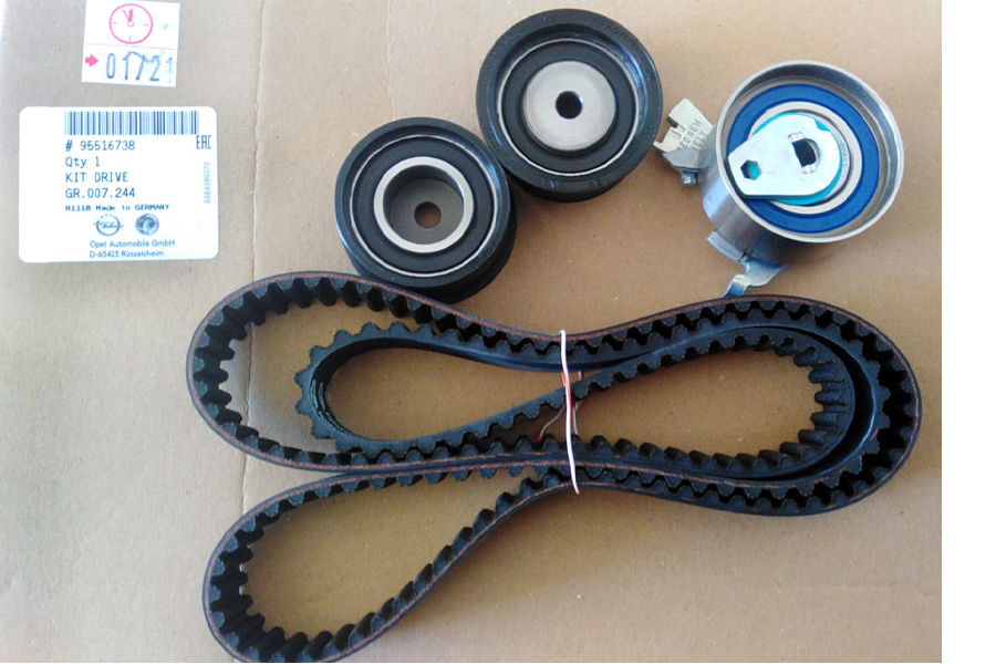 ALLES KIT 257/3 Eksantrik Rulman Kiti Triger Seti Astra F-Vectra A/B-Nubira-Rezzo 1.8 16v 2.0 16v Gmb Kayis+Alt Rulman Gb169240td