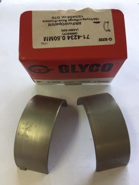 GLYCO 714234 050 Kol Yatak 050 Amerikan Voyager 2.5 Td 95-01 Alfa 33 1.8td 164 2.5 Td Cherokee 2.5 Crd 01-08