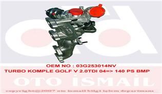 GARRET 7652615007S 7652615008s Turbo Komple Golf V 2.0tdi 04 > 140 Ps Bmp