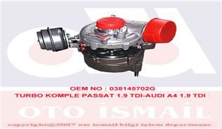GARRET 7178585009S 7178585010s Turbo Komple Passat-Super B-A4-A6 1.9tdi-2.0tdi 01-05 130ps-136ps-140ps Avf-Awx-Blb Bna