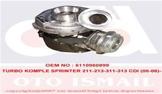 GARRET 7098365004S Turbosarj Mercedes Sprinter Om611 B901>B904 00>06