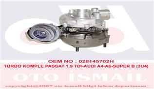 GARRET 4542315007S Turbo Komple Passat 1.9 Tdi-Audi A4-A6-Super B 3u4 X