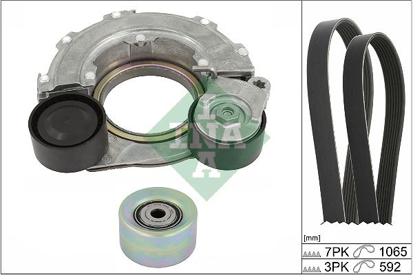 INA-529056010 Kanalli V Kayisi Seti Hyundai Bayon I30 Kia Rio Stonic 1.0 Tgdi 17-