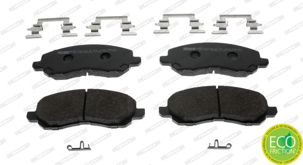 FERODO FDB1621 Ön Fren Balata Mitsubishi Asx 1.6l Dv6 Di-D Ga7w 15-> 1.6l 4a92 Euro5 10-> / Lancer 1.6l 4g18 Cs3a 0 3-08 1.3l 4g13 Cs3a 03-07 / Citroen C4 1.6l 1.8l Hdi 12-> / Peugeot 4008 12->