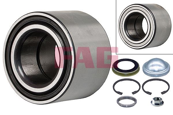 FAG 713678030 Arka Teker Rulmani Fiesta V 01>08 Focus I 98>04 Fusion 02>12 Mazda Ii 03>07 Abs Set