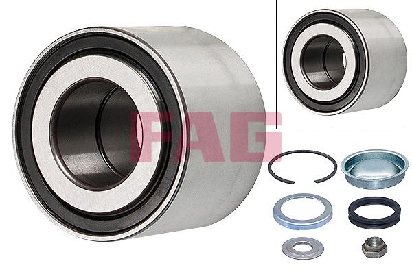 FAG 713650070 Arka Teker Rulmani Kit P106 Ii 96> P206 98> P306 94> C2 03> C3 02> 96> Saxo-Xsara 25x52x37