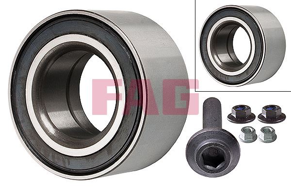 FAG 713610080 Ön Teker Rulmani Kit A4 B5 8d2 1.6 1.8 1.9 00-05 A6 C5 4b2 1.8 97-05 Skoda Superb I 3u4 1.9 Tdi Vw Passat B5 3b2 1.8 1.9 2.0 39x75x37