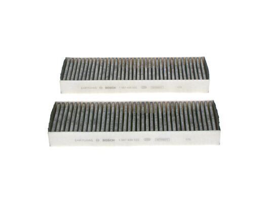 BOSCH 1987435522 İptal Polen Filtresi R5522 Karbonlu Partner Tepee Berlingo C4 Picasso 08