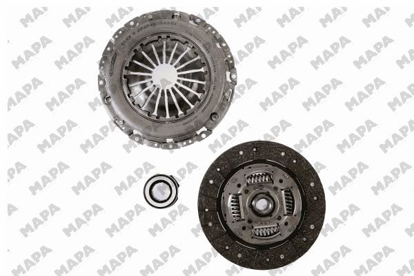 MAPA 006228500 Debriyaj Seti Golf V-Plus-Jetta Iii-Passat-A3-Altea-Leon-Toledo-Octavia 2.0 Fsi 04-10 Blr-Bly-Bvx