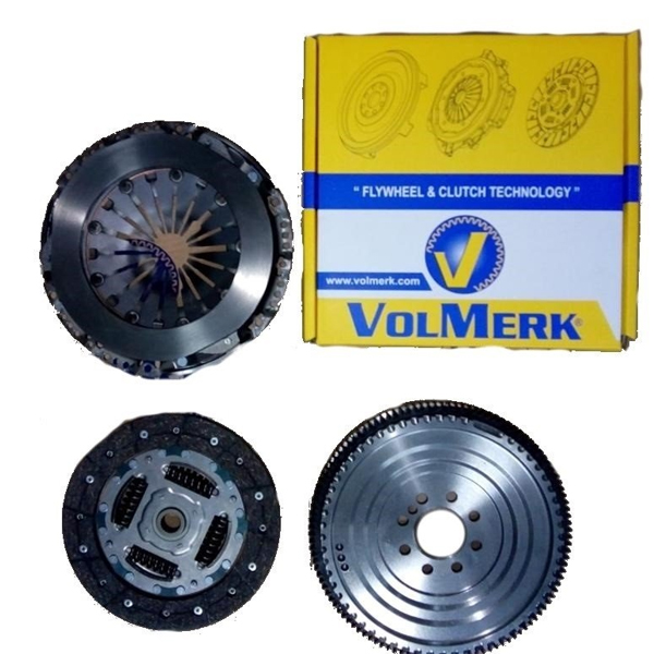VOLMERK VMFR717-K Debriyaj Seti Volanli Kit Focus Iii 11 >14 1.6 Tdci Volvo C30 1.6d 10 >12 S40 Ii 1.6 D2 V40 D2 V501.6 D2 10>12 Sabit Volanli