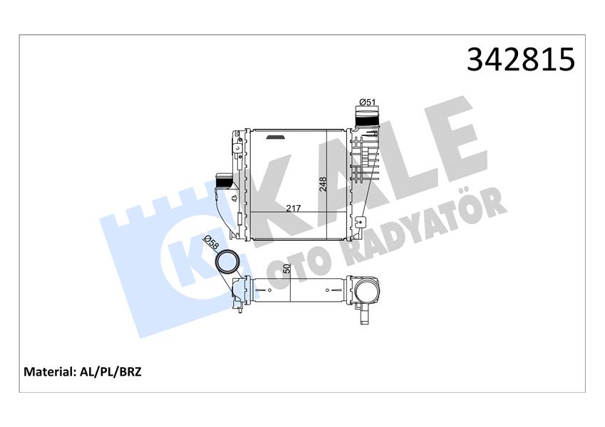 MAHLE CI662000S Turbo Radyatörü Intercool Astra L 21> Corsa F 20> Combo E-Vivaro C-Grandland-Zafira Life 19> P208 19> P308 14> P508 19> P3008-P5008 17> Rifter-Partner-Jumpy Iii-Berlingo 17> C4 1.2-1.5-1.6-2.0