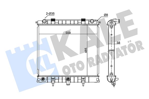 ERA 350500 Termostat Nissan Oe Versiyon