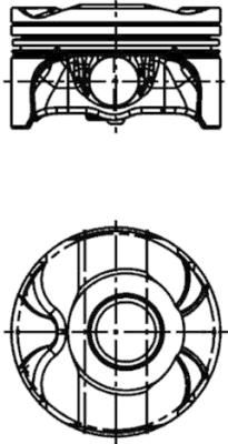 KOLBEN 40420600 Piston Segman 84.00mm Std Bmw N43 B20 E60 E87 E90 E92 E93
