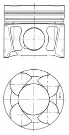 PSA-55574797 Piston Grubu