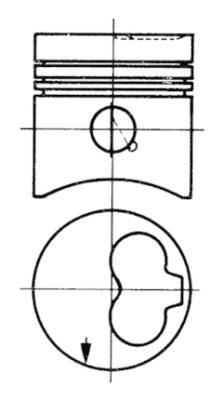 KOLBEN 93260610 Motor Piston Segman 0.50 1.6 Audi 80 D 24 Pim 76.51 Cn-Act-Adk-Cp-Cr-Cs-Dw-Jk-Jp-Me Sil