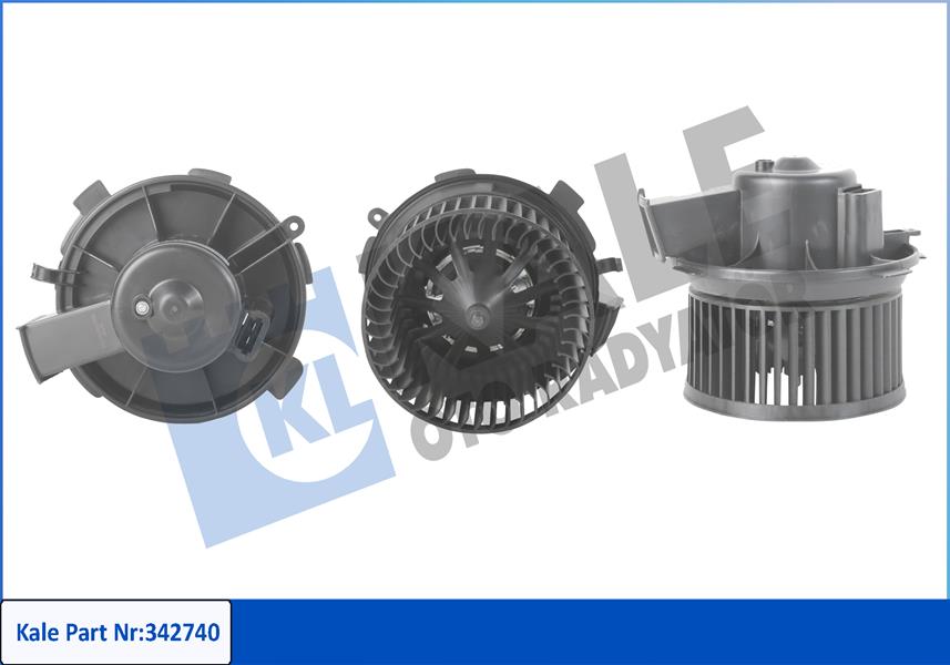 KALE 342740 Kalorifer Motoru 12v Peugeot P206 98>07 Citroen Xsara Picasso 99>11