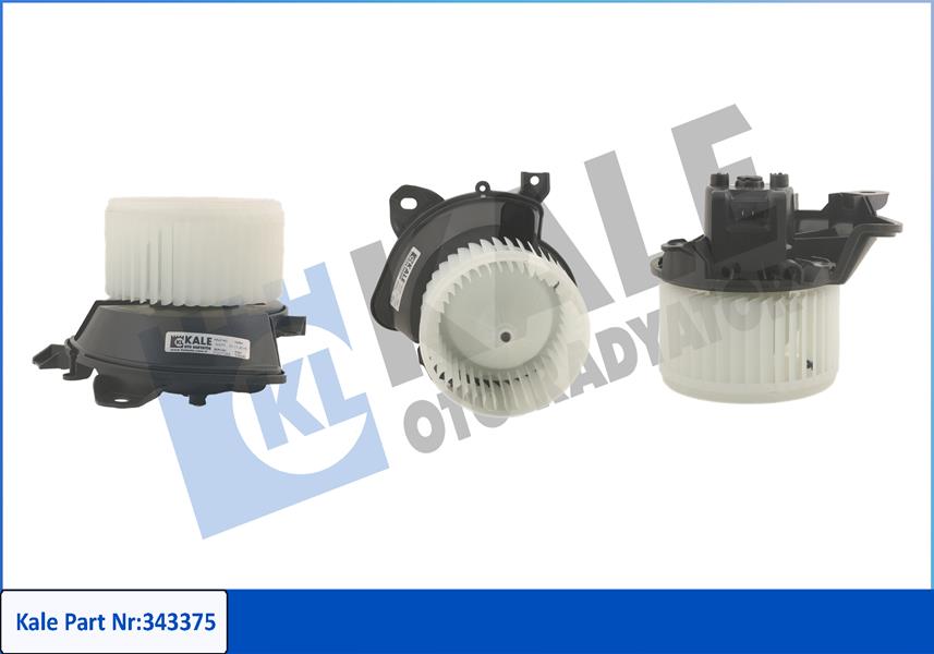 KALE 343375 Kalorifer Motoru 12v Corsa D-Combo-Adam-Bipper-Nemo-Grande Punto-Linea-Punto Mek.-Klimali 06>