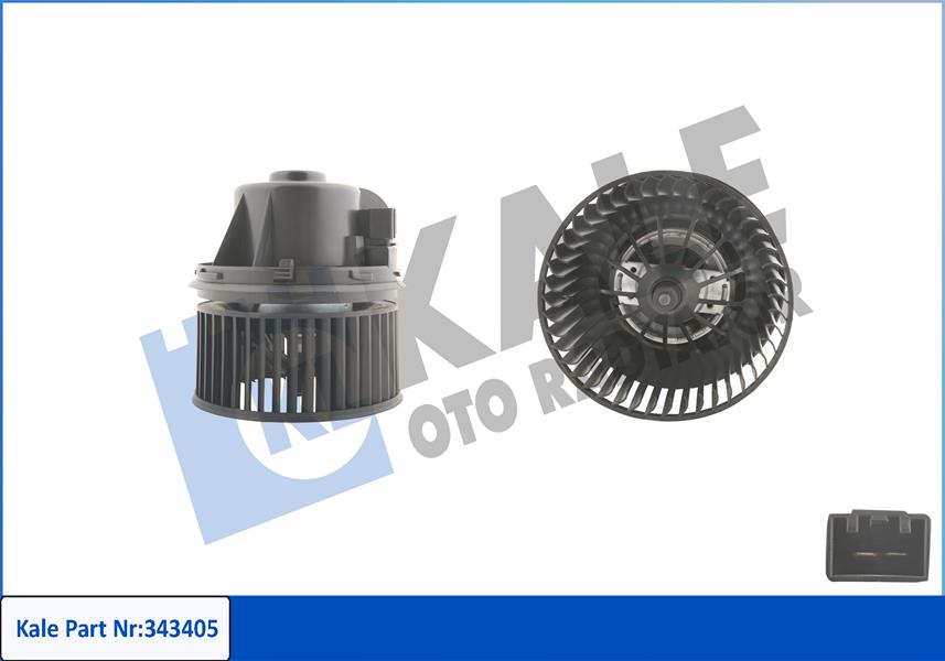 KALE 343405 Kalorifer Motoru Ford Focus-Cmax-Mondeo-Kuga-Smax-Galaxy 04> Klimali