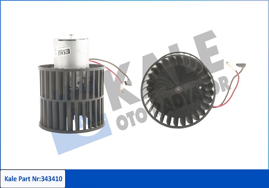 KALE 343410 Kalorifer Motoru 12v Ford Fiesta-Fiesta Iii