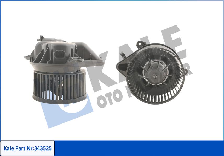 KALE 343525 Kalorifer Motoru Partner-Berlingo 00>15 Klimali Araçlar İçin