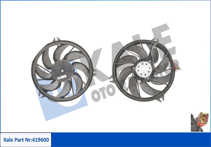 KALE.İ419600 Fan Motoru Peugeot P206 Cc , P206 , P206 Sw