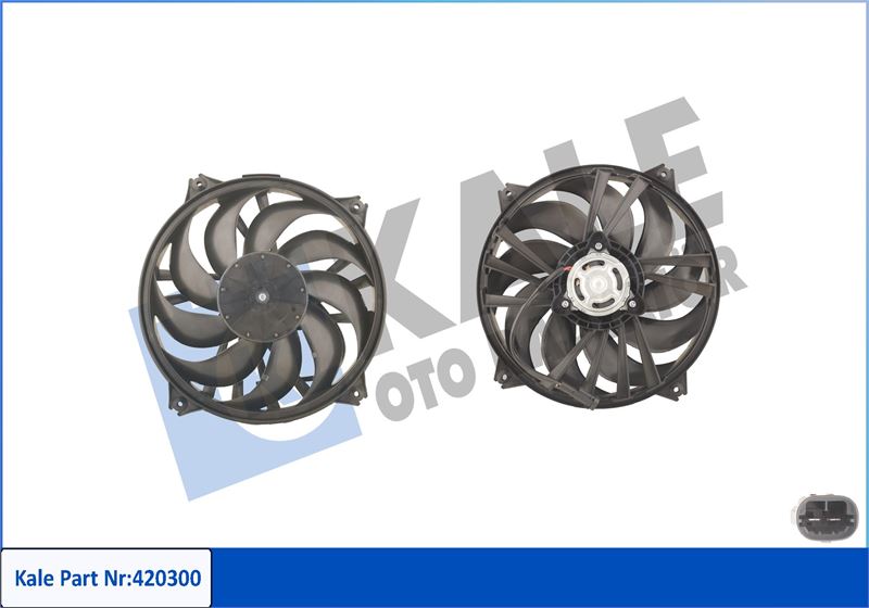 KALE-420300 Fan Motoru P307 - Partner 1.9-2.0 Hdi Berlingo Xsara