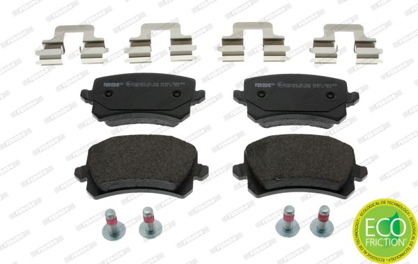 FERODO FDB4058 Arka Balata Caddy-Tiguan-Passat-A6-Q3 11 >