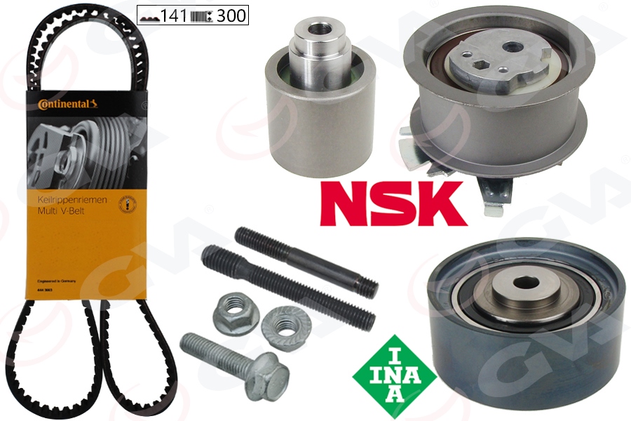 GVA 59T7526 Triger Seti Passat-Jetta-Golf5-Octavia-Toledo-A3-A6 2.0 Tdi 04-06 Bkp-Bkd-Bre-Blb-Bmr