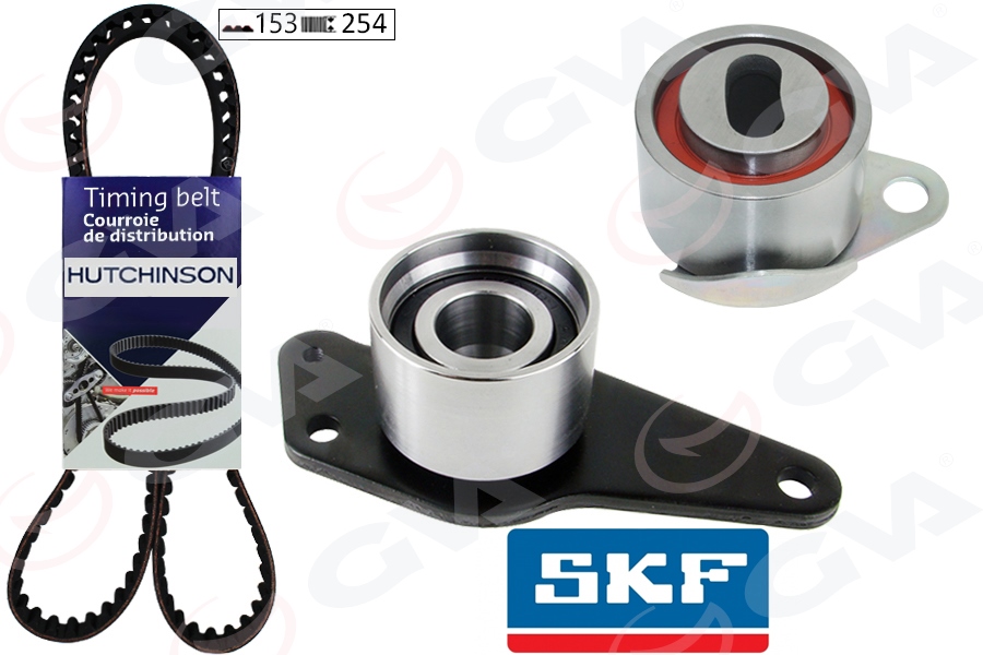 GVA 59T1102 Eksantrik Gergi Kiti 153x254 Megane I 1.9dti 96>Scenic I 1.9d 99-01 -Trafic 1.9d 97-01 F9q K015485