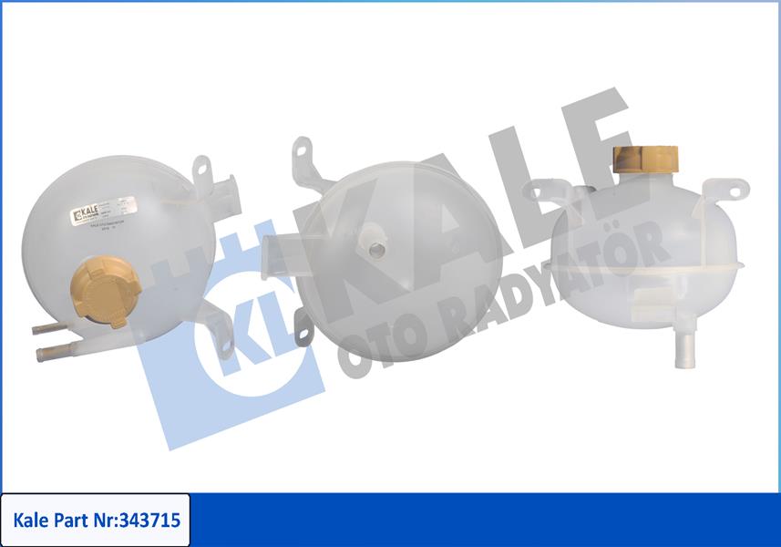 KALE 343715 Genleşme Kavanozu Kapakli Combo 1.7d 94-01 Corsa B 1.0-1.2-1.4-1.6-1.5-1.7 93-00 Tigra 1.4-1.6 94>