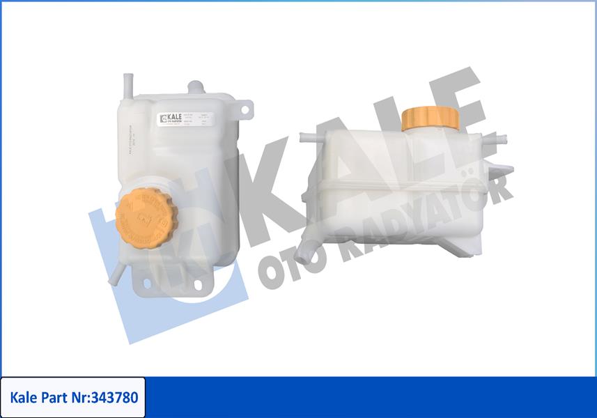 KALE 343780 Genleşme Kavanozu Kapakli Chevrolet/Daewoo Kalos 1.2-1.4 05 > Radyatör Ek Su Deposu