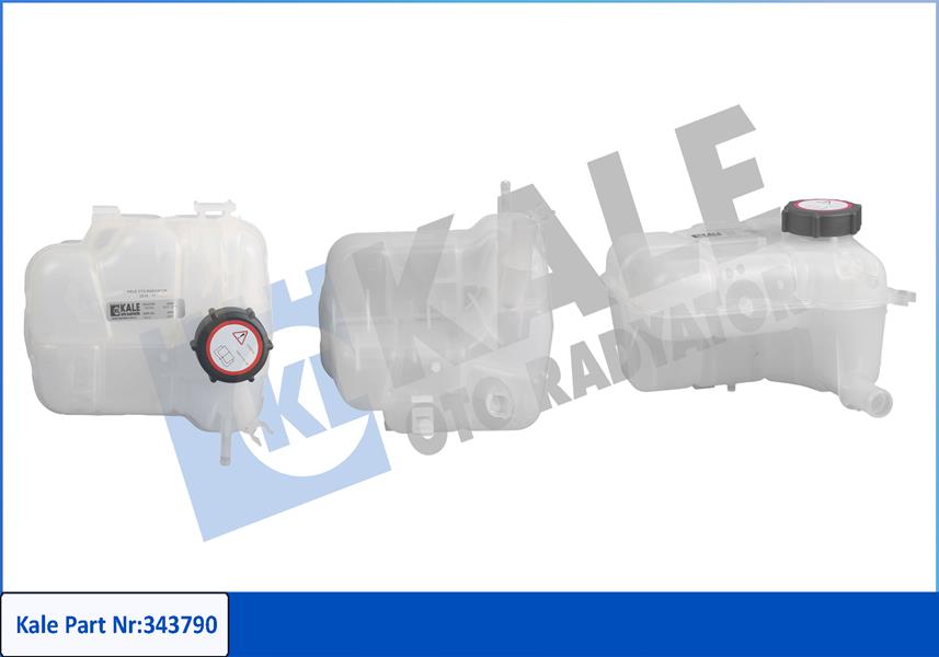 KALE 343790 Genleşme Kavanozu Kapakli Chevrolet Cruze-Astra J Radyatör Ek Su Deposu
