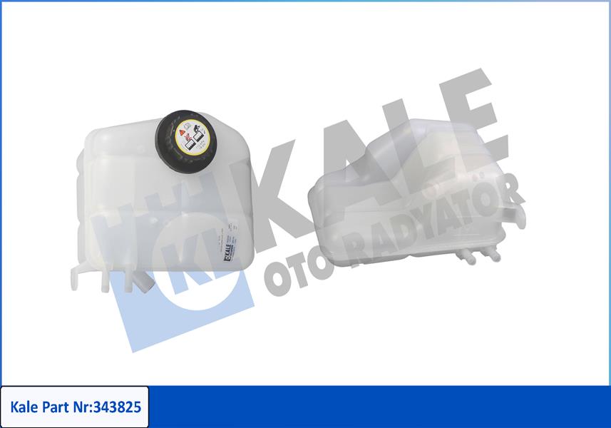 KALE 343825 Radyator Yedek Su Deposu Focus 1.8 Tdci 01>04 Tourneo Connect 1.8 Tdci 02>14 Kapakli