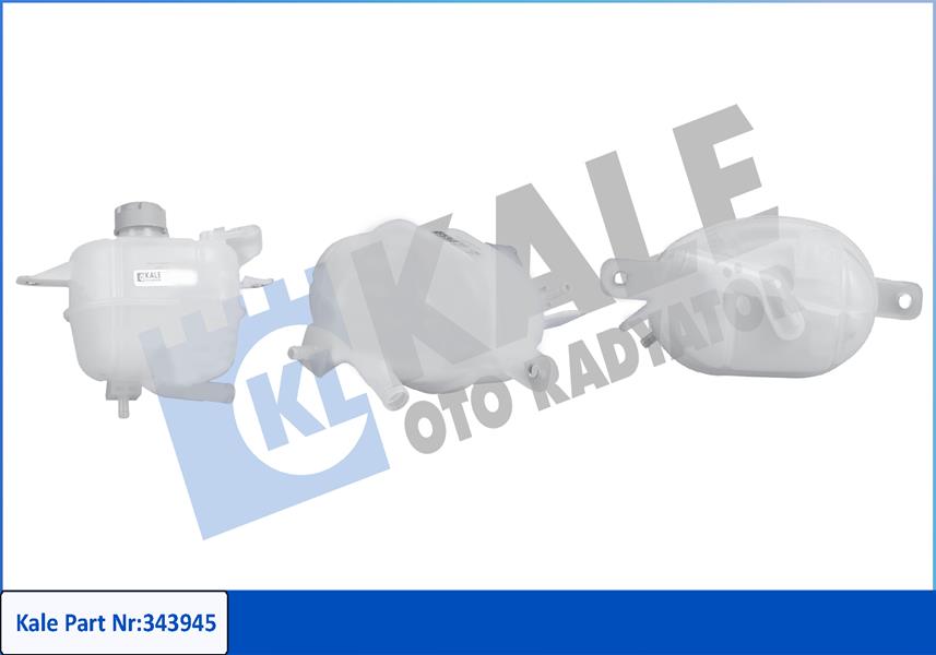 KALE 343945 Radyatör Ek Su Deposu Kapakli Fiorino-Bipper-Nemo Genleşme Kavanozu