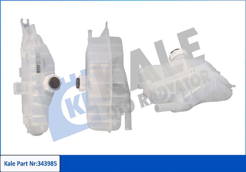 KALE 343985 Genleşme Kavanozu Kapakli Clio Iii Radyatör Ek Su Deposu