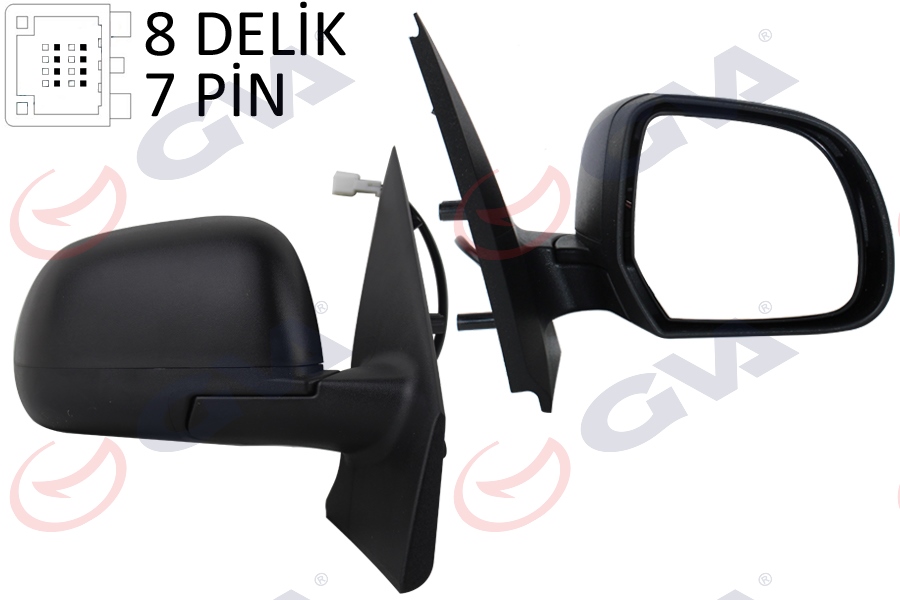 GVA 1019199 Diş Dikiz Aynasi Sağ Dokker-Lodgy 12> Elektrikli Isitmali Konveks 7 Fiş Vm-6803ehsr
