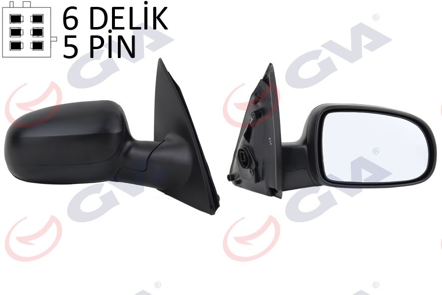 ART M0244073 Ayna   Opel   Corsa C   Elektrikli Isitmali Sağ   2000  2006