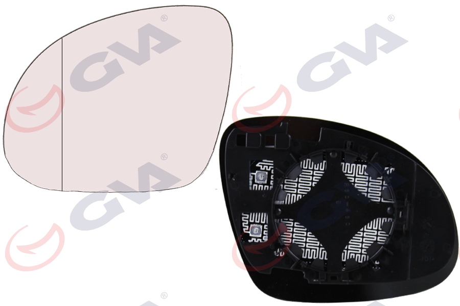 GVA 1175270 Ayna Cami Sol Tiguan 07> Isitmali Asferik Vm-383aghl