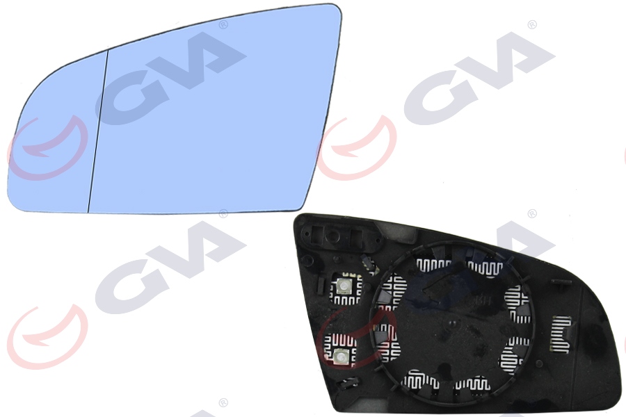 GVA 1175725 Ayna Cami Sol A3 00-03 - A4 00-07 -A6 04-08 Isitmali Asferik Mavi Cam Vm-008aghl