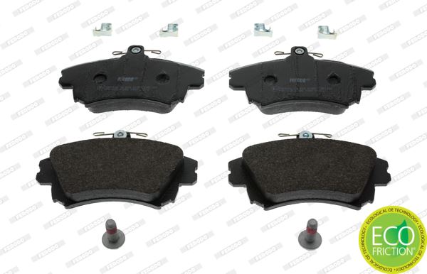 FERODO FDB1384 Ön Fren Balata Mitsubishi Carisma 1.8l Gdi 4g93 Da2a 95-> / Colt 1.1l 1.3l 1.5l 04-> / Space Star 1. 6l Dg1a 98-> / Volvo S40 1.6-1.8-1.9-2.0-2.0t 1995-2004