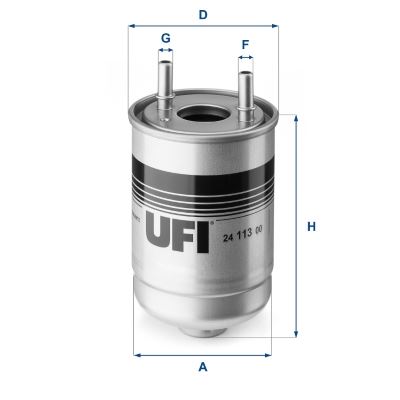 UFI 2411300 Yakit Filtresi Megane Iii 09> Scenic Iii 09> Fluence 09> 1.5dci