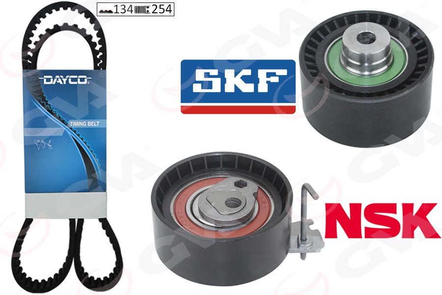 GVA 59T4324 Eksantrik Gergi Kiti P206-207-307-308-Partner-C2-C3-C4-Xsara-Berlingo 1.6-1.6 16v Tu5jp4 K025581xs Dfm Succe 1.6 16v 09-13 Tu5jp4